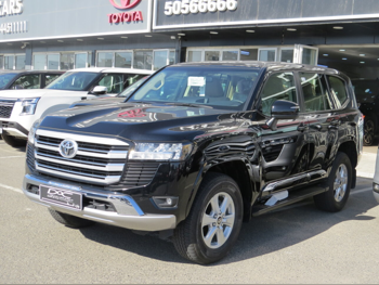 تويوتا  لاند كروزر  جي اكس ار  2025  اوتوماتيك  2,000 كم  6 سلندر  دفع رباعي  اس يو في  أسود  تحت الضمان