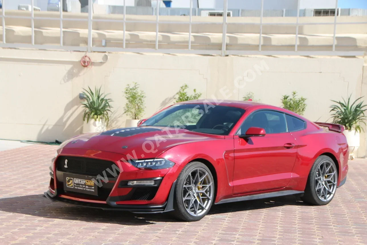Ford  Mustang  GT  2020  Manual  35,000 Km  8 Cylinder  Rear Wheel Drive (RWD)  Coupe / Sport  Maroon