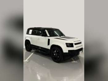 Land Rover  Defender  110 HSE  2021  Automatic  83,000 Km  6 Cylinder  Four Wheel Drive (4WD)  SUV  White  With Warranty