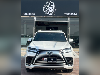 Lexus  LX  600  2024  Automatic  25,000 Km  8 Cylinder  Four Wheel Drive (4WD)  SUV  White  With Warranty