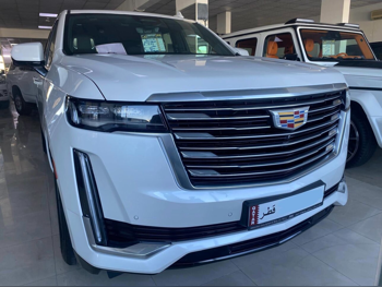 Cadillac  Escalade  600  2023  Automatic  22,000 Km  8 Cylinder  Four Wheel Drive (4WD)  SUV  White  With Warranty