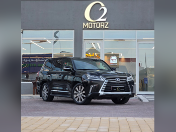Lexus  LX  570  2017  Automatic  177,000 Km  8 Cylinder  Four Wheel Drive (4WD)  SUV  Black