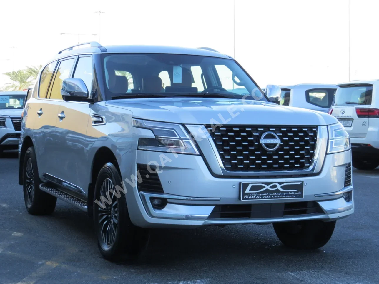 Nissan  Patrol  Platinum  2023  Automatic  126,000 Km  6 Cylinder  Four Wheel Drive (4WD)  SUV  Silver