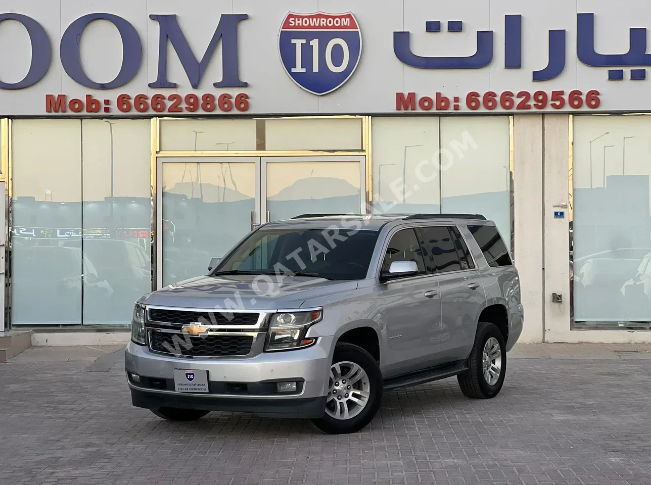 Chevrolet  Tahoe  LT  2020  Automatic  180,000 Km  8 Cylinder  Four Wheel Drive (4WD)  SUV  Silver