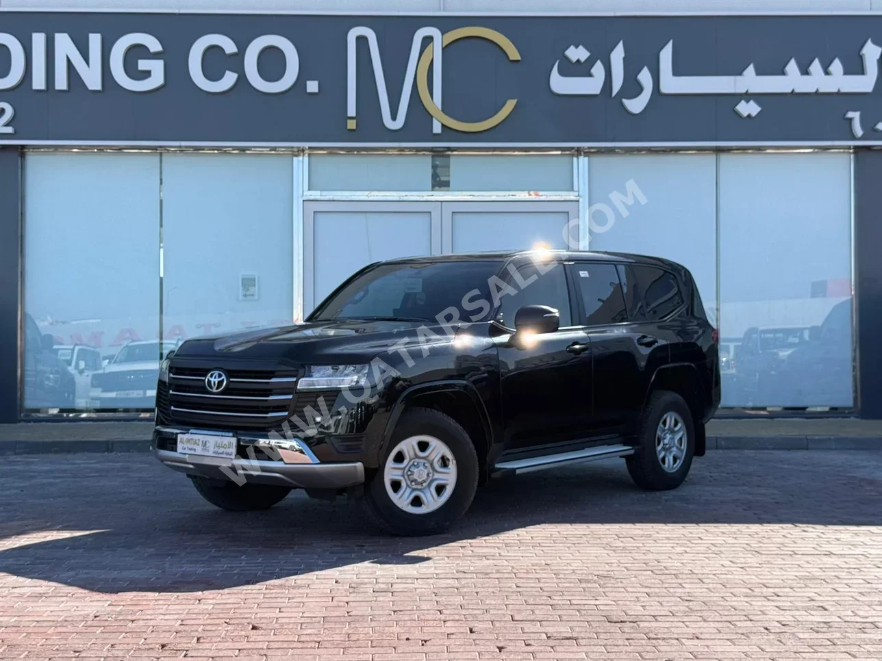 Toyota  Land Cruiser  GX  2024  Automatic  44,000 Km  6 Cylinder  Four Wheel Drive (4WD)  SUV  Black  With Warranty