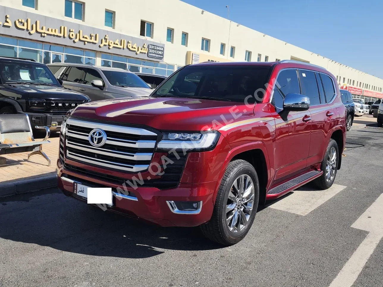 Toyota  Land Cruiser  VX Twin Turbo  2022  Automatic  33,000 Km  6 Cylinder  Four Wheel Drive (4WD)  SUV  Maroon