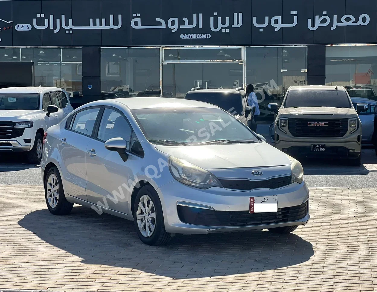Kia Rio 2017 Automatic 154,000 Km 4 Cylinder Front Wheel Drive (FWD) Sedan Silver