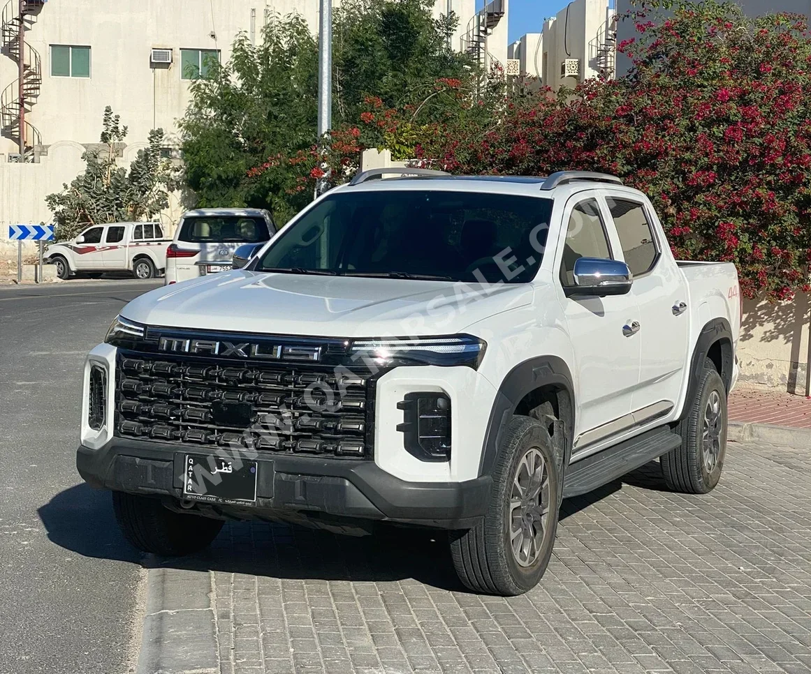 Maxus  T90  2025  Automatic  16,000 Km  4 Cylinder  Four Wheel Drive (4WD)  SUV  White  With Warranty