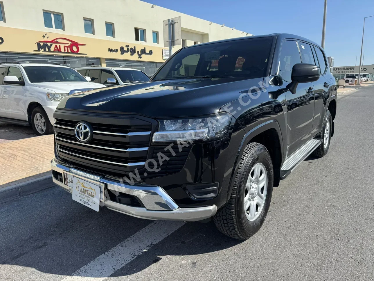 تويوتا  لاند كروزر  جي اكس  2024  اوتوماتيك  59,000 كم  6 سلندر  دفع رباعي  اس يو في  أسود