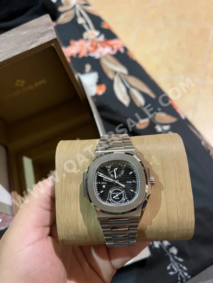 ساعات - باتيك فيليب  - ساعات ميكانيكية  - أسود  - ساعات رجالي