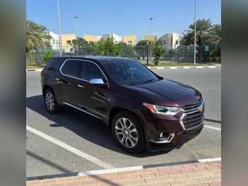 Chevrolet  Traverse  LTZ  2018  Automatic  106,000 Km  6 Cylinder  All Wheel Drive (AWD)  SUV  Maroon
