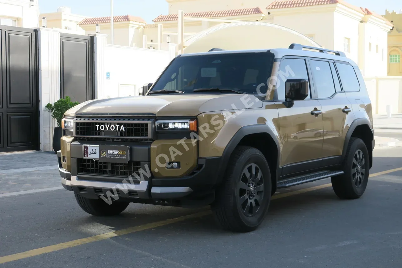 Toyota  Prado  TX Turbo  2025  Automatic  20,000 Km  4 Cylinder  Four Wheel Drive (4WD)  SUV  Brown Meccademia  With Warranty