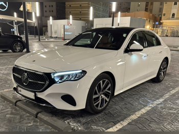 Mercedes-Benz  E-Class  200  2025  Automatic  9,000 Km  4 Cylinder  Rear Wheel Drive (RWD)  Sedan  White  With Warranty