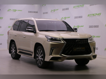 Lexus  LX  570 S  2018  Automatic  145,000 Km  8 Cylinder  Four Wheel Drive (4WD)  SUV  Gold