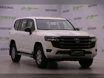 Toyota  Land Cruiser  GX  2025  Automatic  15,000 Km  6 Cylinder  Four Wheel Drive (4WD)  SUV  White  With Warranty