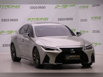 Lexus  IS  350 F Sport  2023  Automatic  85,000 Km  6 Cylinder  Rear Wheel Drive (RWD)  Sedan  Silver  With Warranty