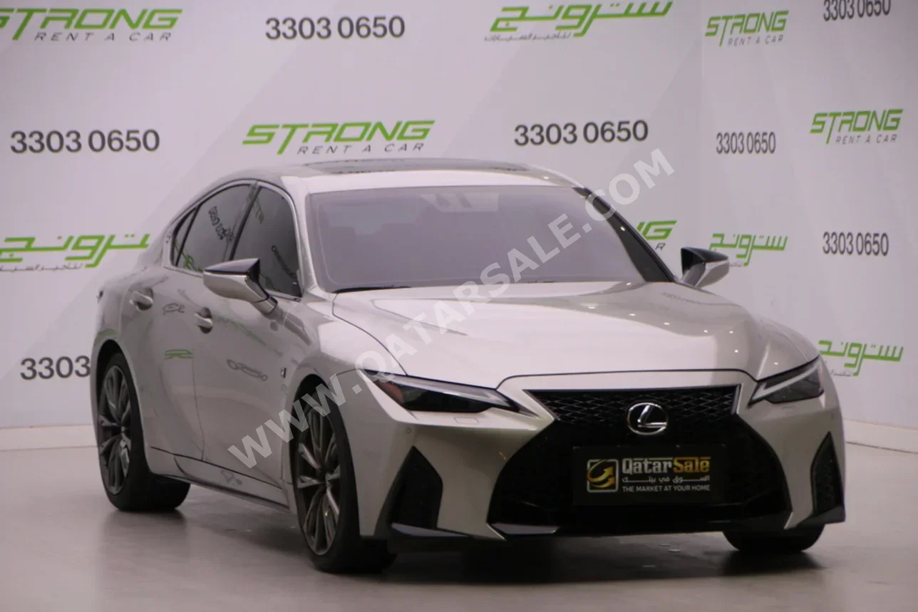 Lexus  IS  350 F Sport  2023  Automatic  85,000 Km  6 Cylinder  Rear Wheel Drive (RWD)  Sedan  Silver  With Warranty
