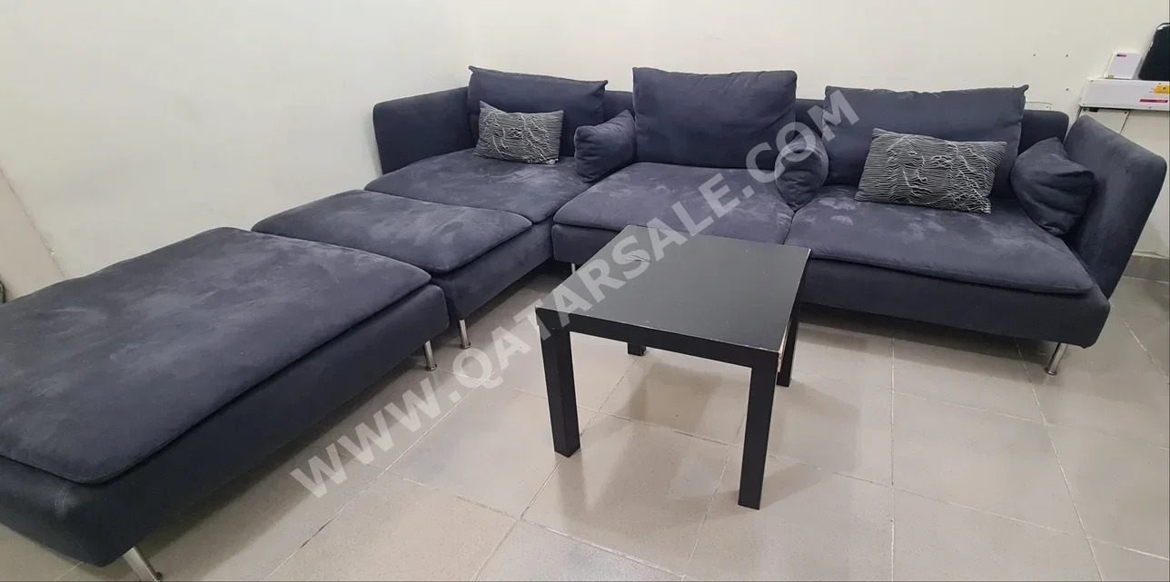Sofas, Couches & Chairs IKEA  L shape  - Fabric  - Gray  - Sofa Bed