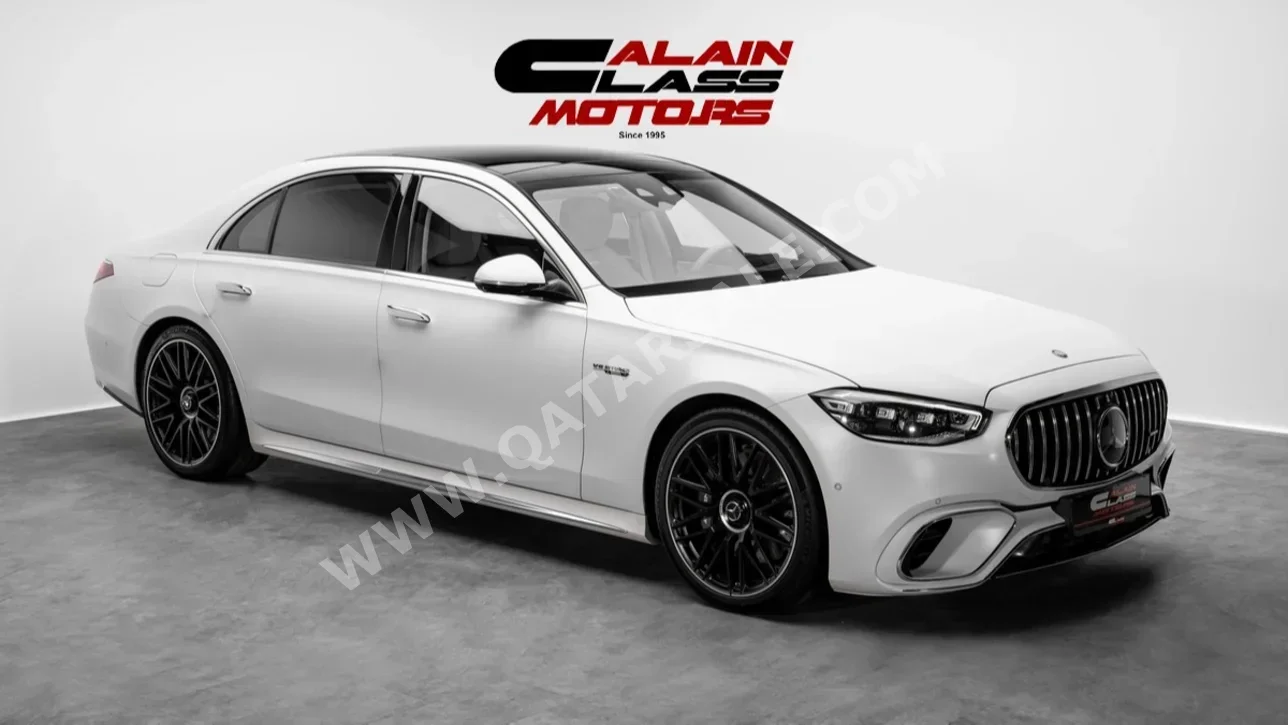 Mercedes-Benz  S-Class  63 AMG  2024  Automatic  11,845 Km  8 Cylinder  All Wheel Drive (AWD)  Sedan  White