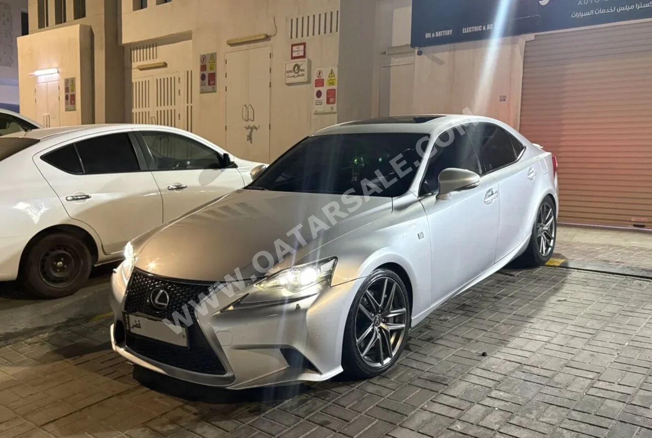 Lexus  IS  350 F Sport  2014  Automatic  254,000 Km  6 Cylinder  Rear Wheel Drive (RWD)  Sedan  Silver