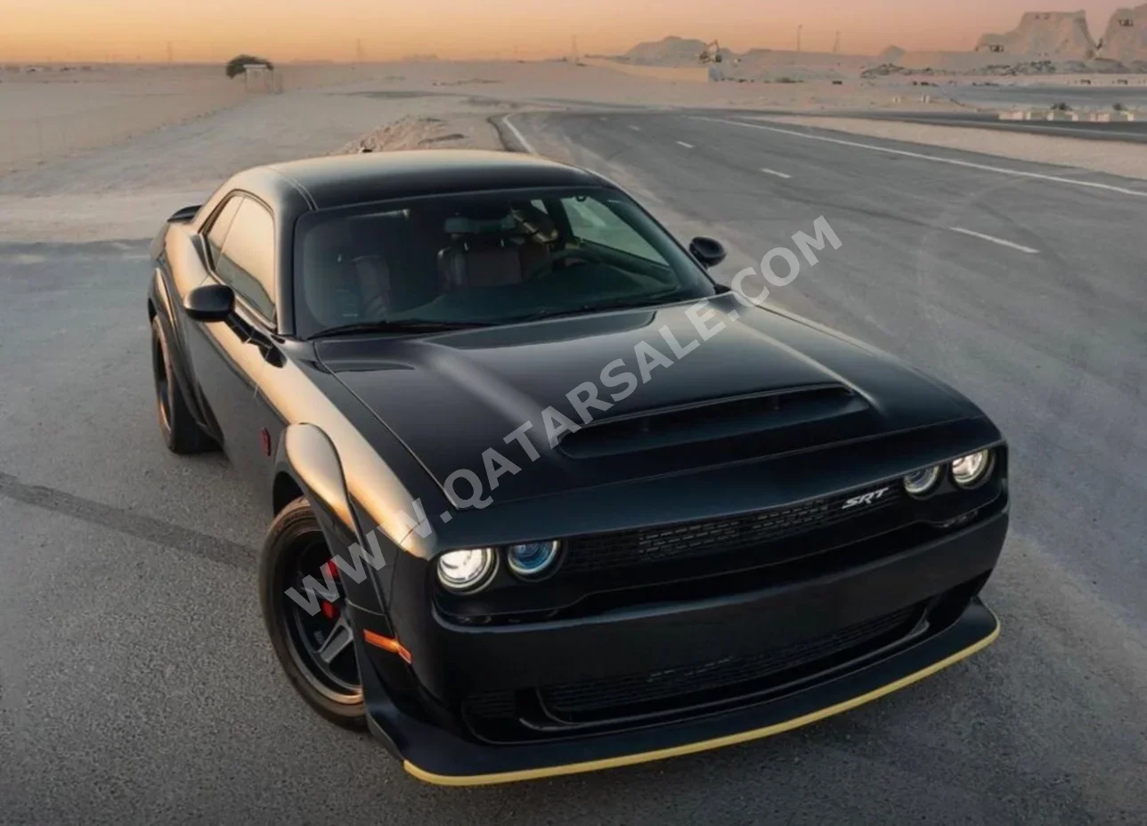 Dodge  Challenger  SRT  2016  Automatic  159,000 Km  8 Cylinder  Rear Wheel Drive (RWD)  Coupe / Sport  Black  With Warranty