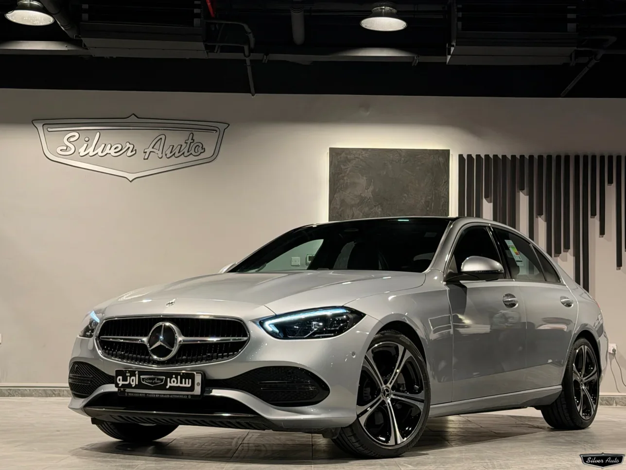 Mercedes-Benz  C-Class  200 AMG  2025  Automatic  0 Km  4 Cylinder  Rear Wheel Drive (RWD)  Sedan  Silver  With Warranty