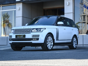 Land Rover  Range Rover  Vogue Super charged  2014  Automatic  257,000 Km  8 Cylinder  Four Wheel Drive (4WD)  SUV  White