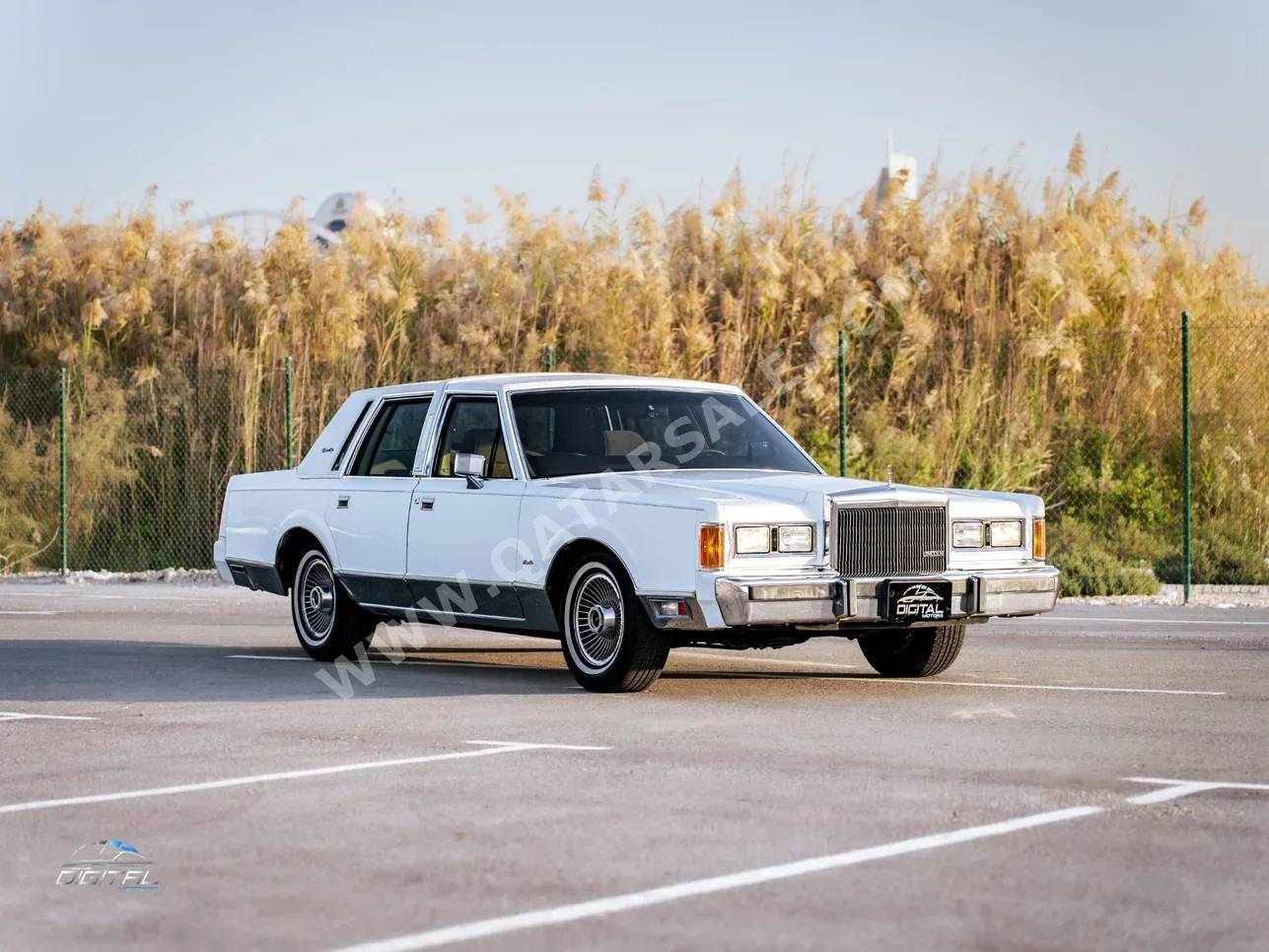 لنكولن  تاون كار  1989  اوتوماتيك  108,000 كم  8 سلندر  دفع خلفي  سيدان  أبيض