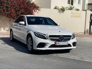 Mercedes-Benz  C-Class  180  2019  Automatic  27,000 Km  4 Cylinder  Rear Wheel Drive (RWD)  Sedan  White
