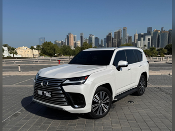 Lexus LX 600 Luxury 2024 Automatic 38,000 Km 6 Cylinder Four Wheel Drive (4WD) SUV White With Warranty