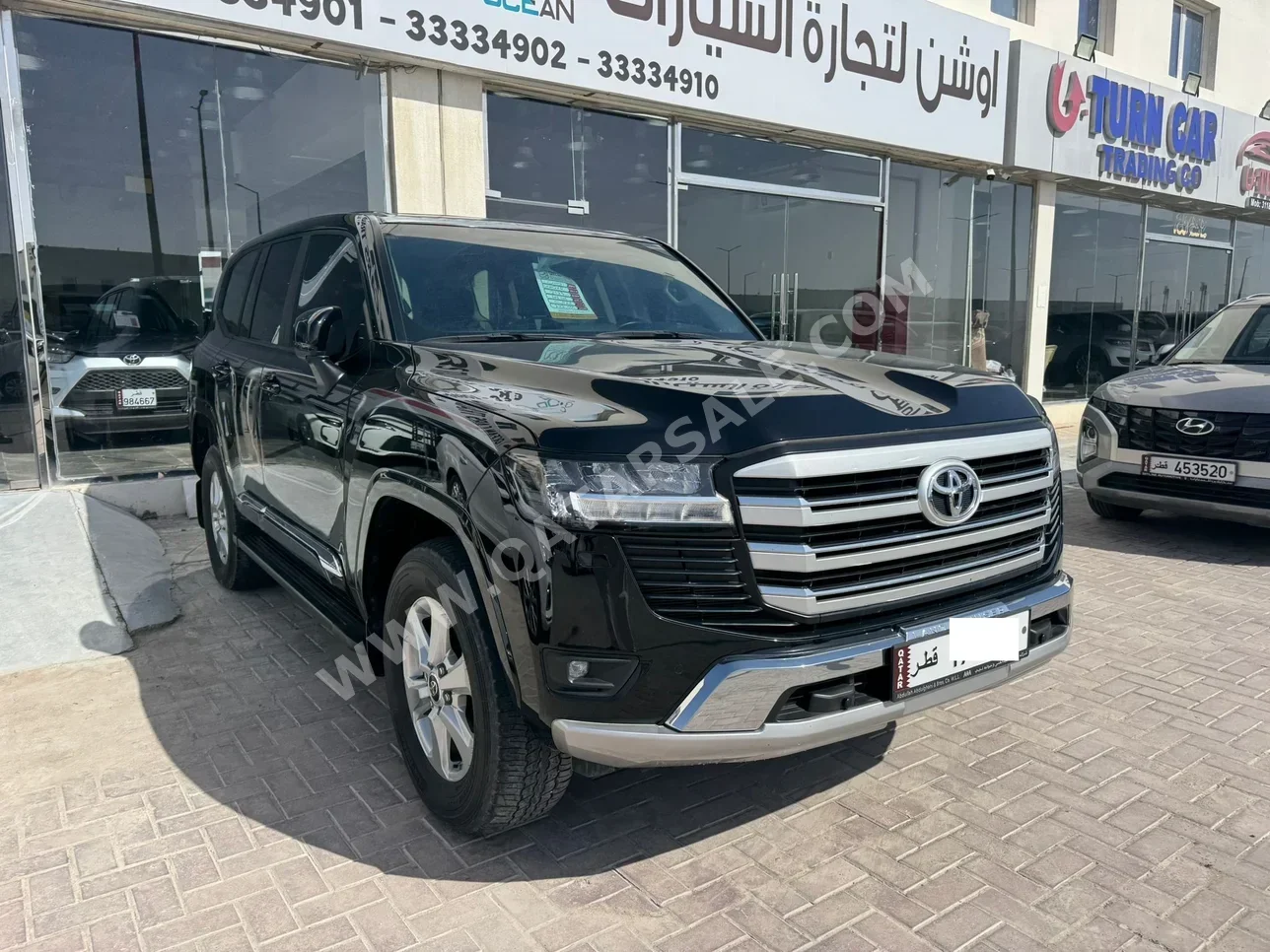 Toyota  Land Cruiser  GXR Twin Turbo  2023  Automatic  40,000 Km  6 Cylinder  Four Wheel Drive (4WD)  SUV  Black  With Warranty