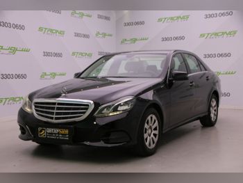Mercedes-Benz  E-Class  200  2014  Automatic  61,000 Km  4 Cylinder  Rear Wheel Drive (RWD)  Sedan  Black