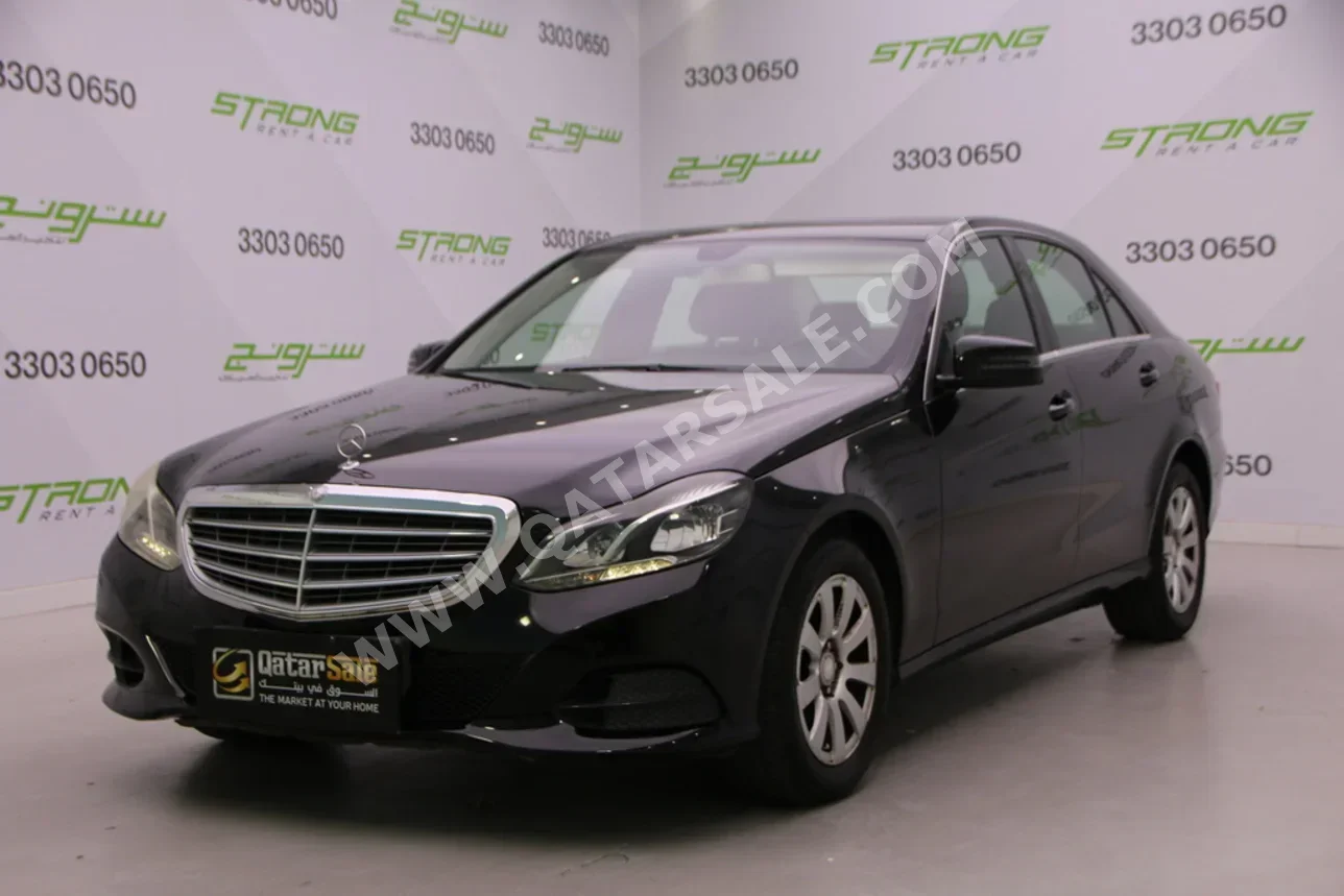 مرسيدس - بنز  اي - كلاس  200  2014  اوتوماتيك  61,000 كم  4 سلندر  دفع خلفي  سيدان  أسود