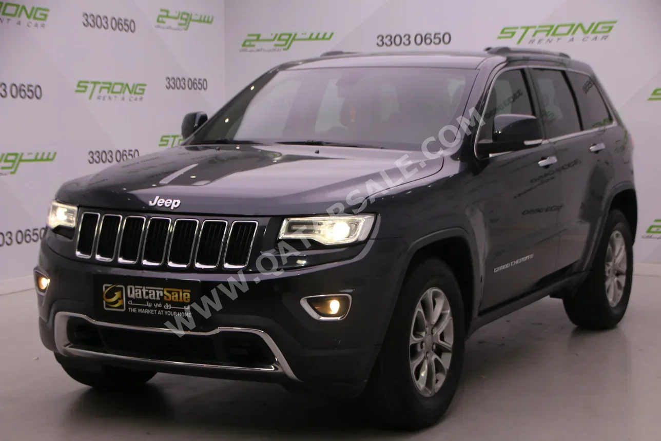 Jeep Grand Cherokee Limited 2015 Automatic 41,000 Km 6 Cylinder Four Wheel Drive (4WD) SUV Gray