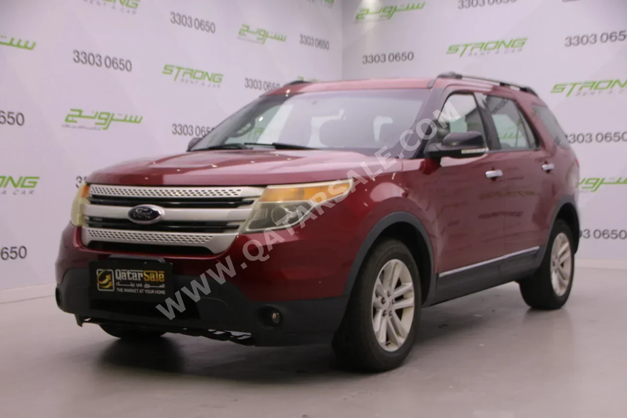 فورد  اكسبلورر  اكس ال تي  2014  اوتوماتيك  296,000 كم  6 سلندر  دفع رباعي  اس يو في  أحمر