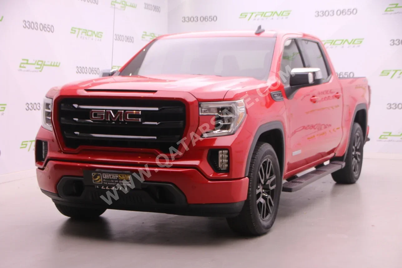 GMC  Sierra  Elevation  2021  Automatic  99,000 Km  8 Cylinder  Four Wheel Drive (4WD)  Pick Up  Red