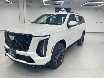 Cadillac  Escalade  ESV  2025  Automatic  7,000 Km  8 Cylinder  Four Wheel Drive (4WD)  SUV  White  With Warranty