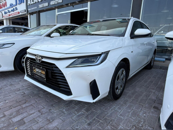 Toyota  Yaris  2023  Automatic  150,000 Km  4 Cylinder  Front Wheel Drive (FWD)  Sedan  White