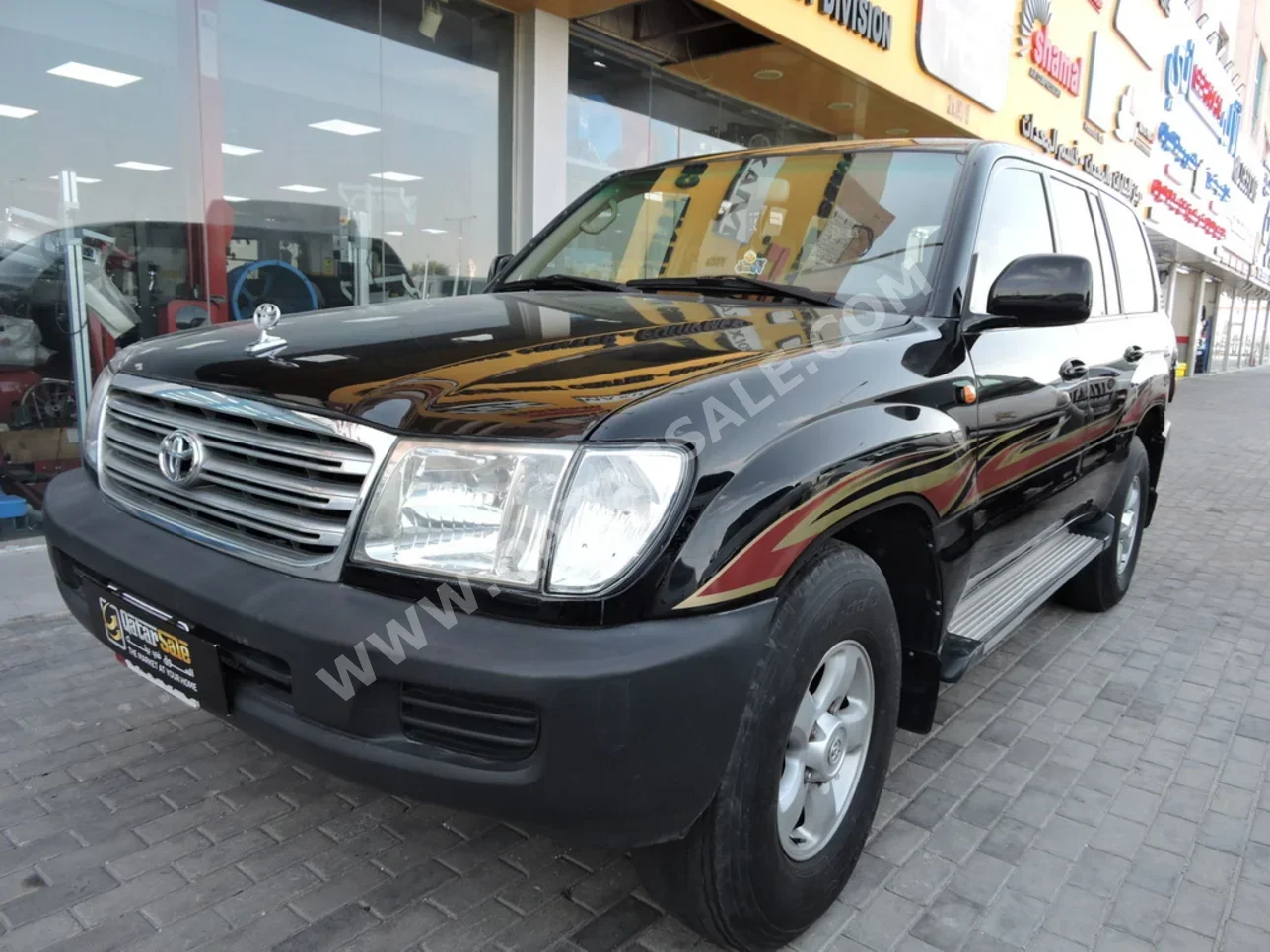 Toyota Land Cruiser GX 2003 Manual 404,000 Km 6 Cylinder Four Wheel Drive (4WD) SUV Black