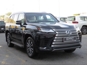 لكزس  ال اكس  600 لكجري  2024  اوتوماتيك  18,000 كم  6 سلندر  دفع رباعي  اس يو في  أسود  تحت الضمان