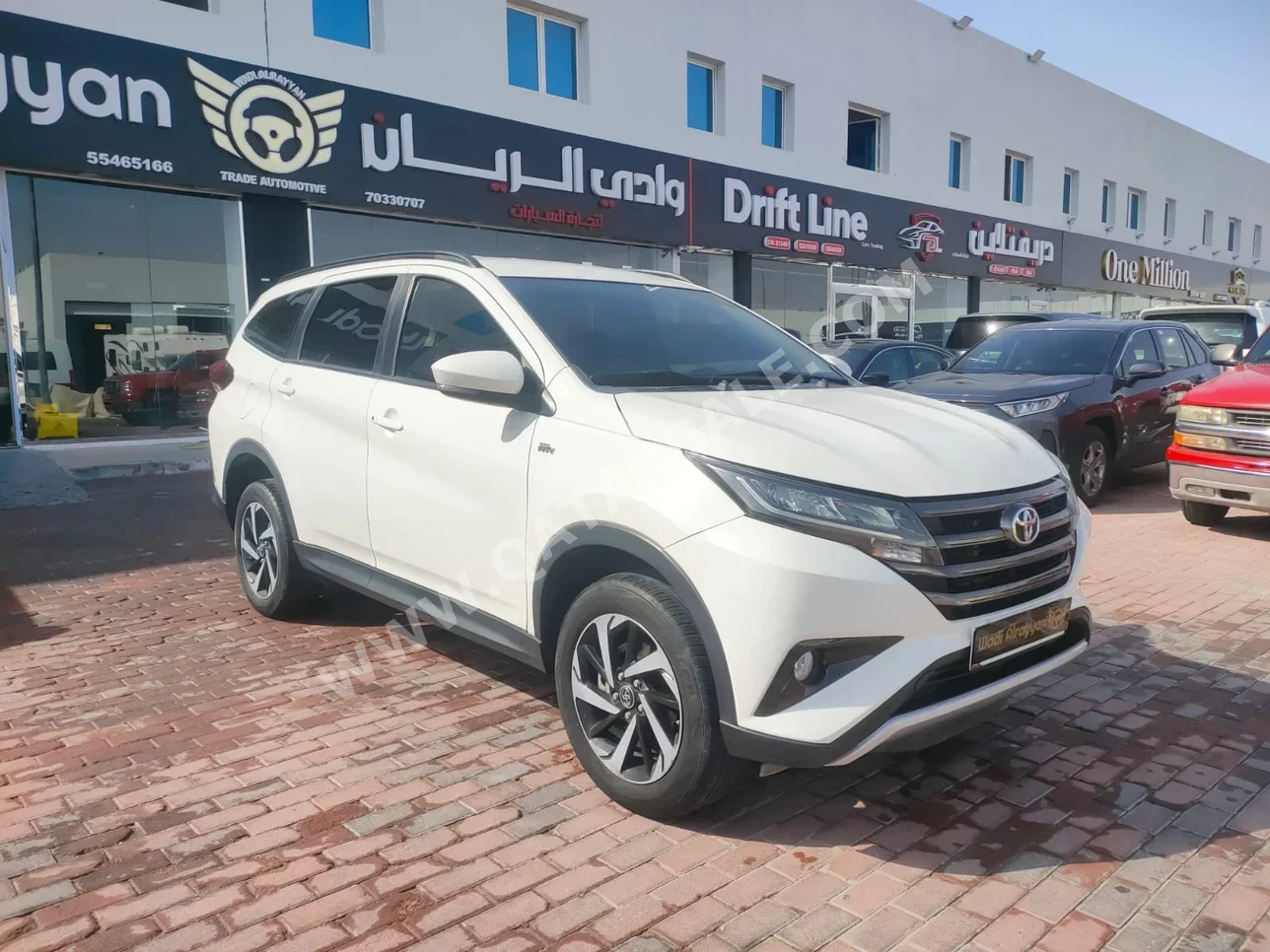 Toyota  Rush  2024  Automatic  121,000 Km  4 Cylinder  Front Wheel Drive (FWD)  SUV  White