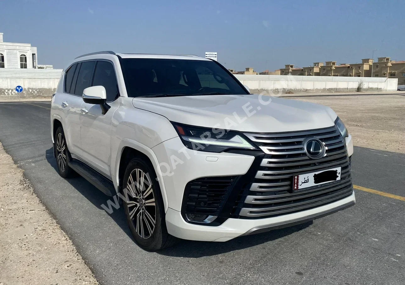 Lexus LX 600 2024 Automatic 96,000 Km 6 Cylinder Four Wheel Drive (4WD) SUV White With Warranty