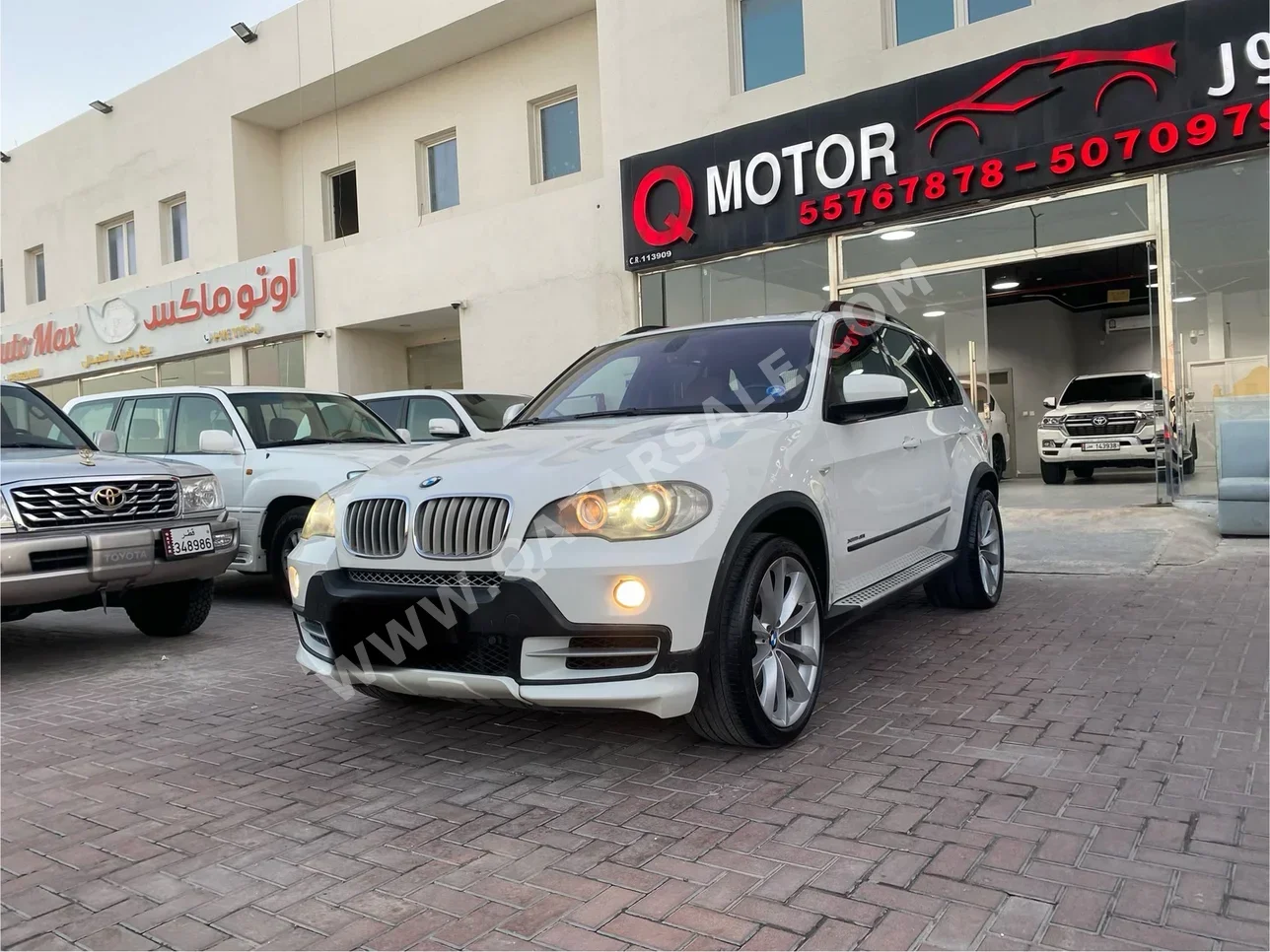 BMW  X-Series  X5  2009  Automatic  155,000 Km  6 Cylinder  Four Wheel Drive (4WD)  SUV  White