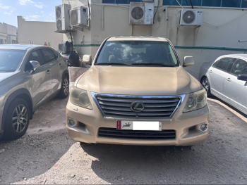 Lexus  LX  570  2010  Automatic  398,000 Km  8 Cylinder  Four Wheel Drive (4WD)  SUV  Gold