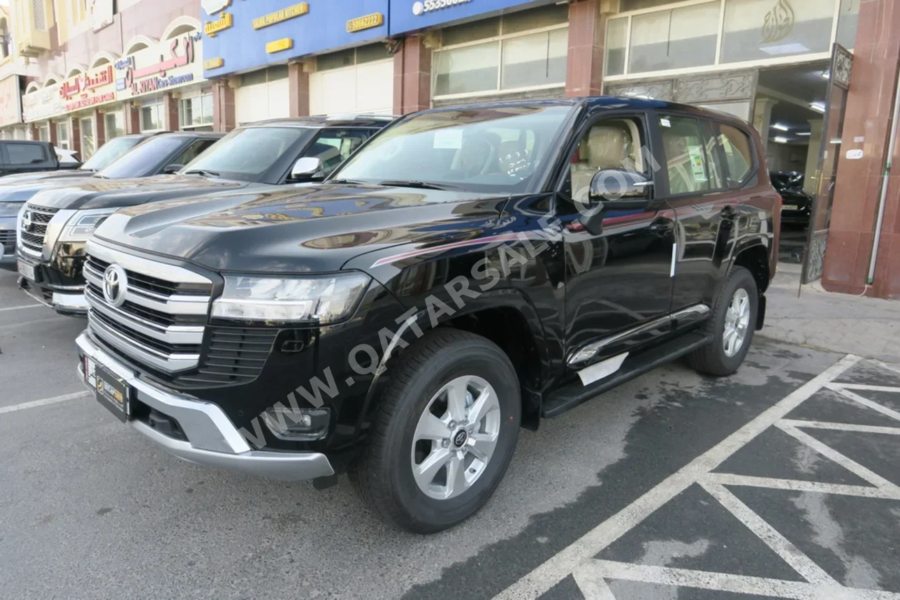 Toyota  Land Cruiser  GXR  2025  Automatic  0 Km  6 Cylinder  Four Wheel Drive (4WD)  SUV  Black  With Warranty