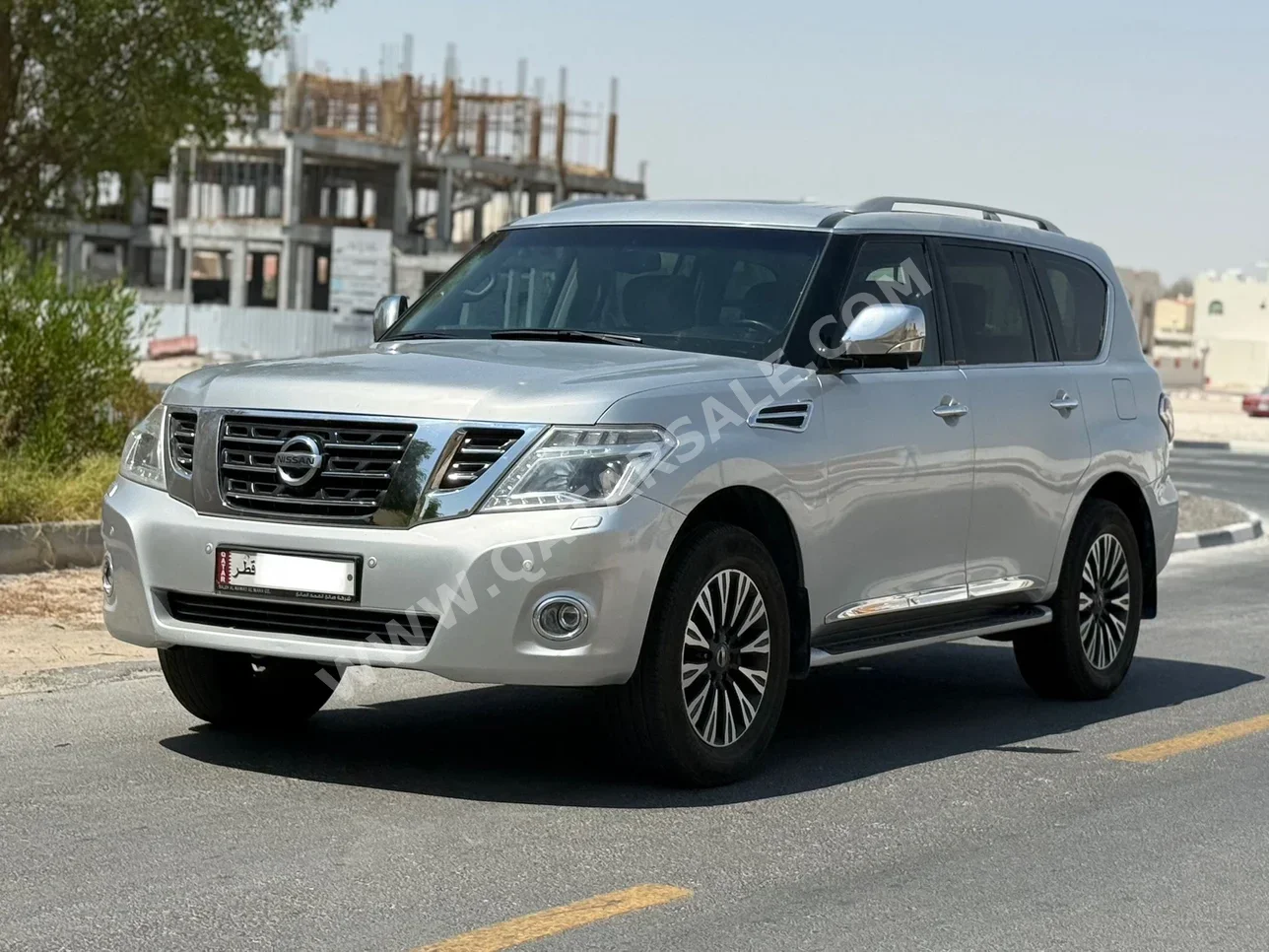 Nissan Patrol Platinum 2017 Automatic 230,000 Km 6 Cylinder Four Wheel Drive (4WD) SUV Silver