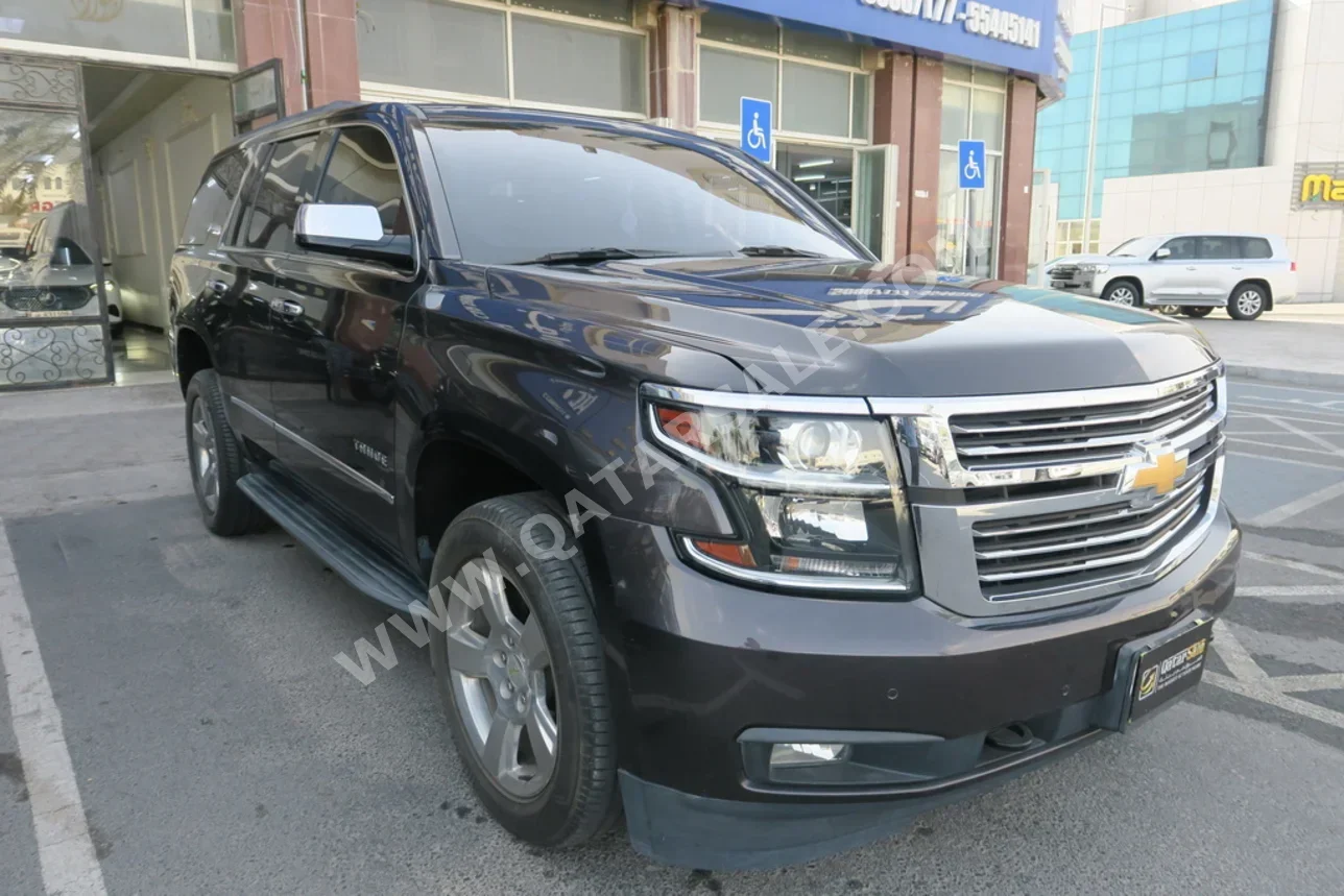 Chevrolet  Tahoe  2018  Automatic  139,000 Km  8 Cylinder  Four Wheel Drive (4WD)  SUV  Gray