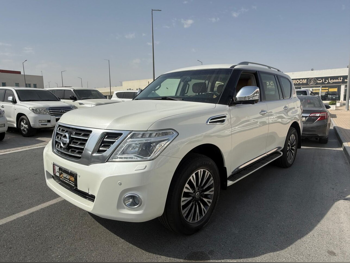 Nissan  Patrol  Platinum  2017  Automatic  165,000 Km  6 Cylinder  Four Wheel Drive (4WD)  SUV  White