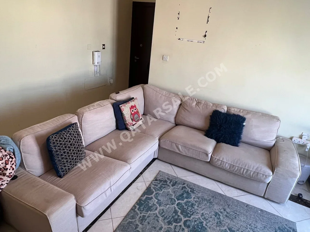 Sofas, Couches & Chairs IKEA L shape - Fabric - Beige