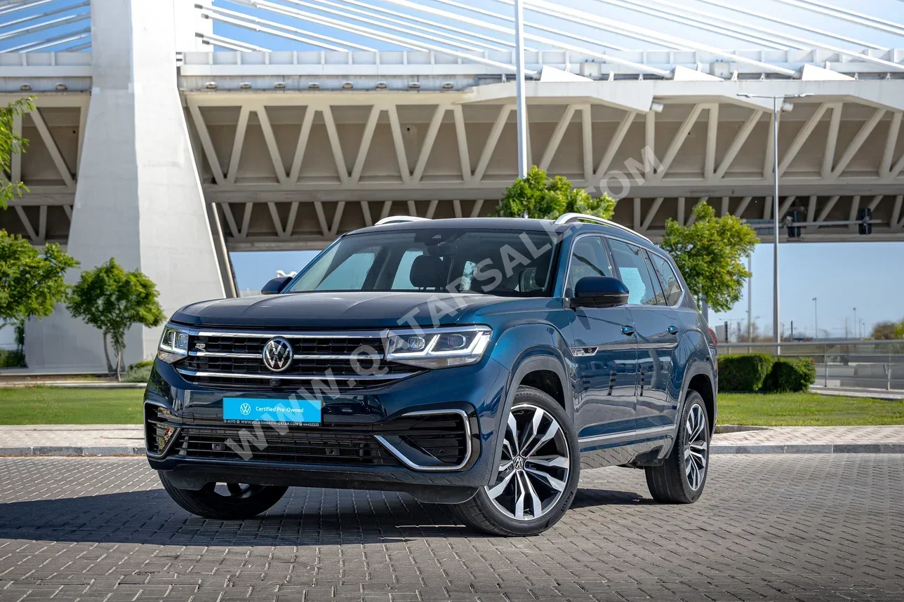 Volkswagen  Teramont  R Line  2022  Automatic  41,000 Km  6 Cylinder  All Wheel Drive (AWD)  SUV  Blue